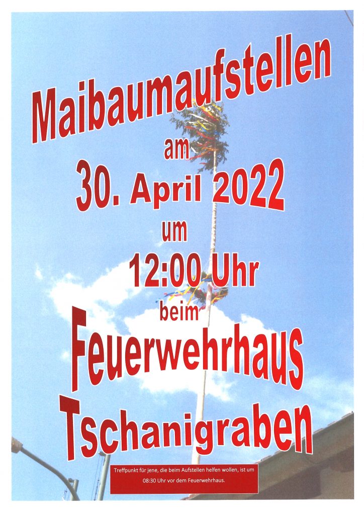 Read more about the article Maibaumaufstellen 2022